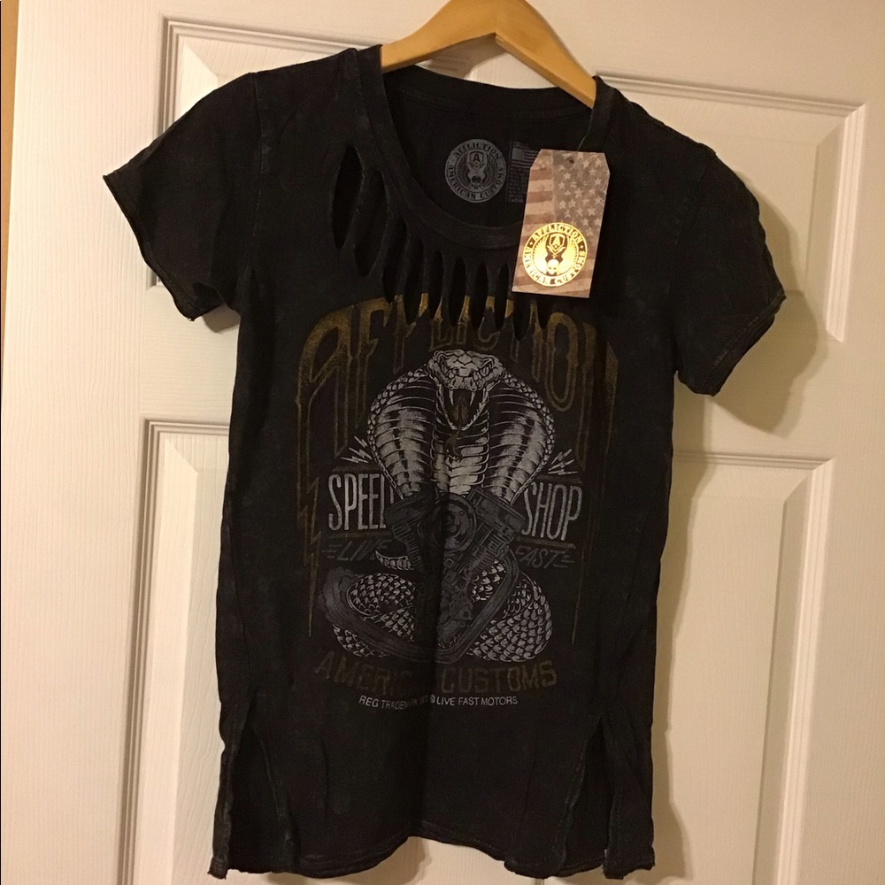 Brand New Affliction T-shirt from Buckle